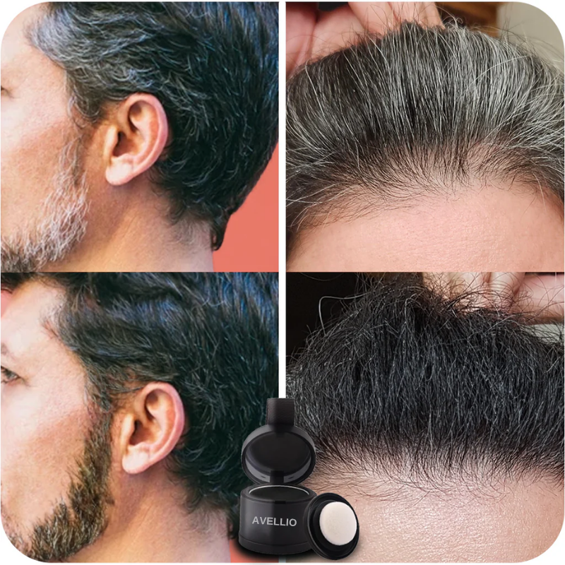 Avellio™ - Puder Maskujący Siwe Włosy