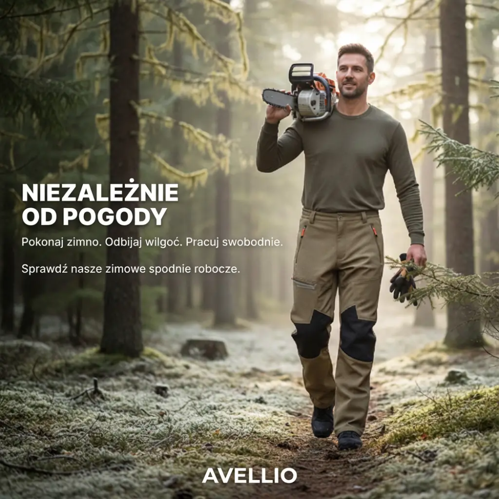 Avellio™ - Ocieplane Spodnie Robocze
