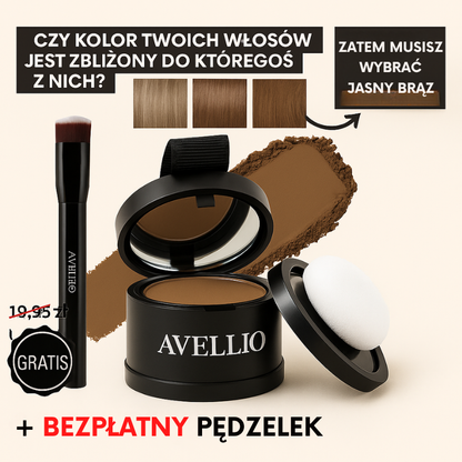 Avellio™ - Puder Maskujący Siwe Włosy