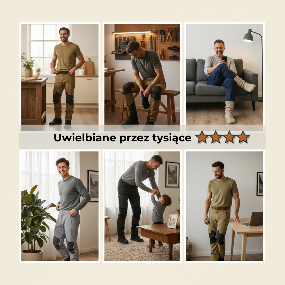 Avellio™ - Ocieplane Spodnie Robocze