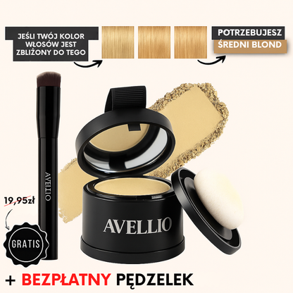Avellio™ - Puder Maskujący Siwe Włosy