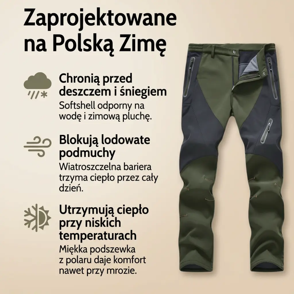 Avellio™ - Ocieplane Spodnie Robocze